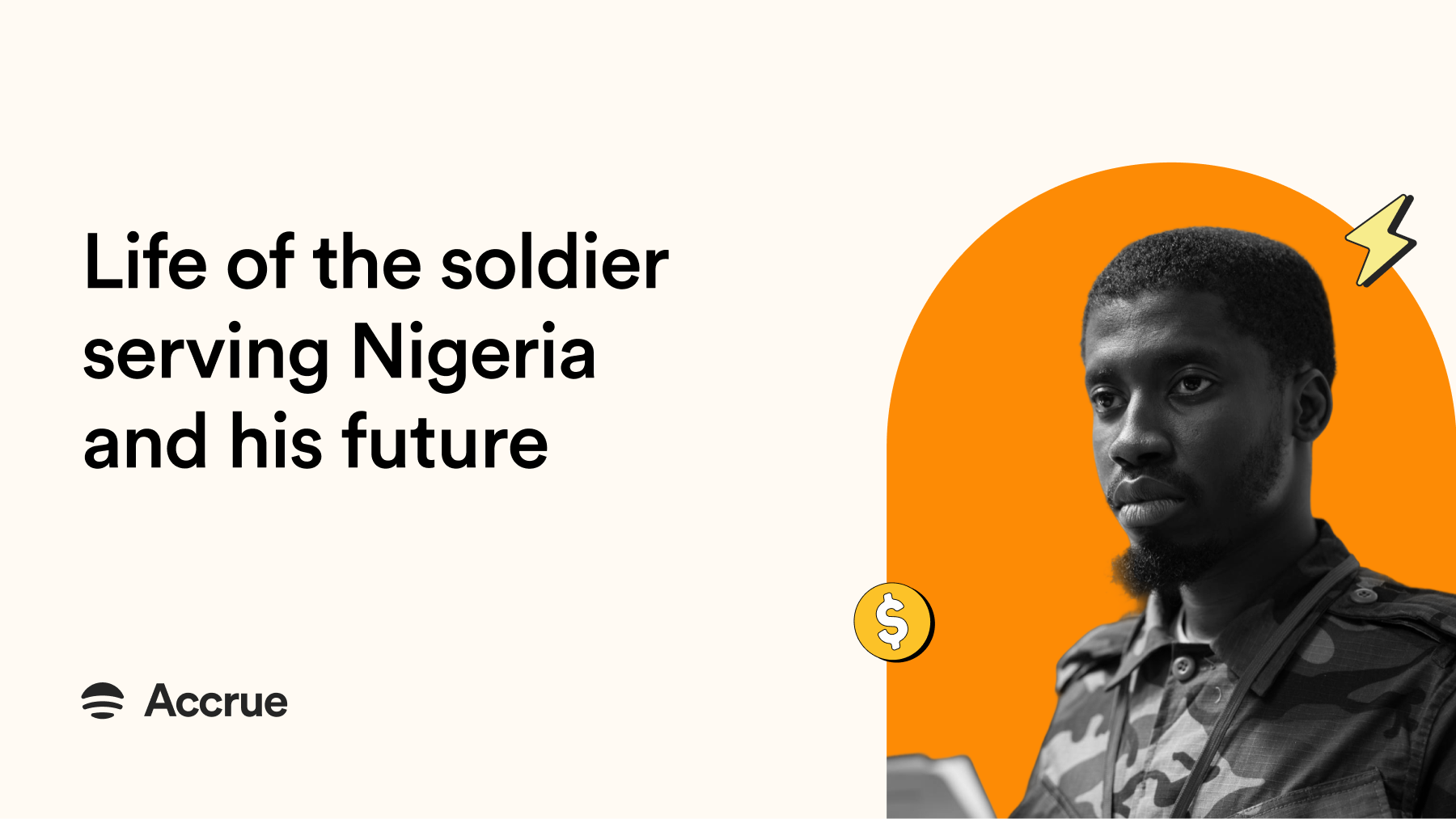 Life Of The Soldier Serving Nigeria, And Securing His Future 
