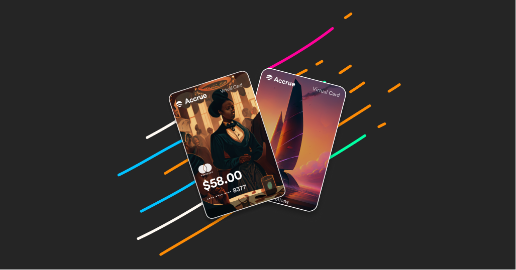 Accrue Upgrades Virtual Card With Zero Maintenance Fees