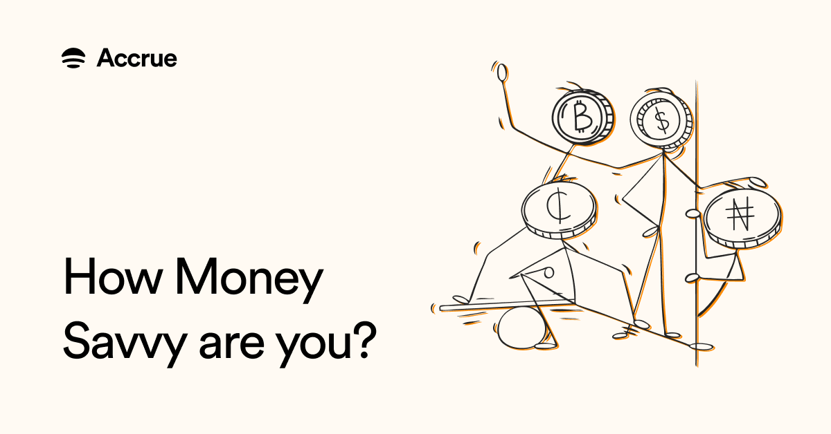 How Money Savvy Are You?