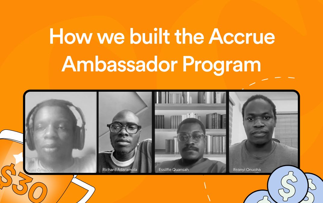How We Built The Accrue Ambassador Program